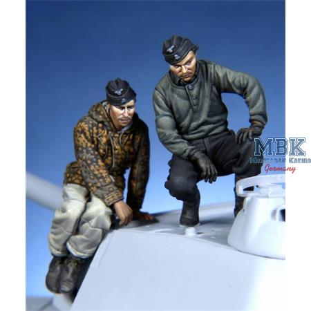 German Panther Crew  WWII