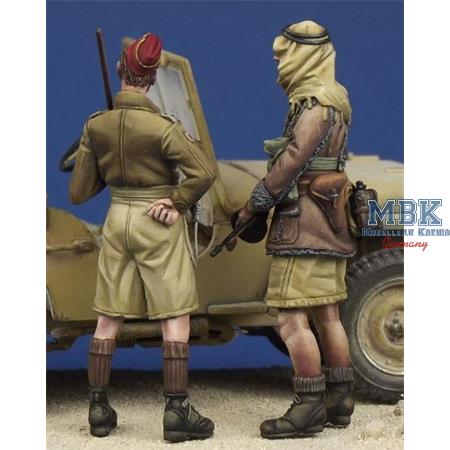 LRDG Trooper & Hussar Officer WWII