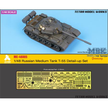 Russian Medium Tank T-55 Detail-up Set