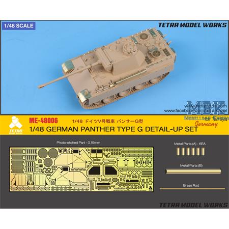 German PANTHER TYPE G Detail-up Set