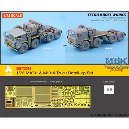 M1001 & M1014 Truck Detail-up Set