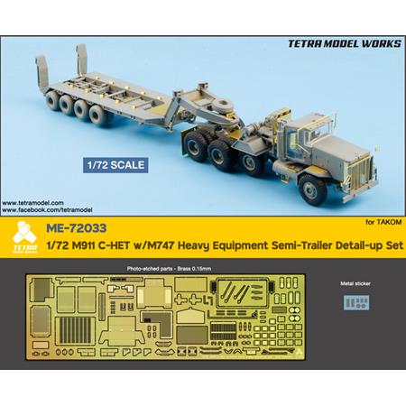 M911 C-HET w/M747 Semi-trailer Detail-up Set