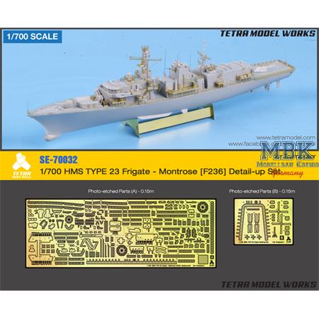 HMS TYPE 23 Frigate - Montrose [F236] Detail Set