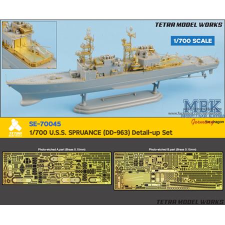 USS Spruance (DD-963) Detail-up Set