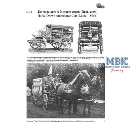 WWI Special Sanitätsfahrzeuge - German Field Ambul