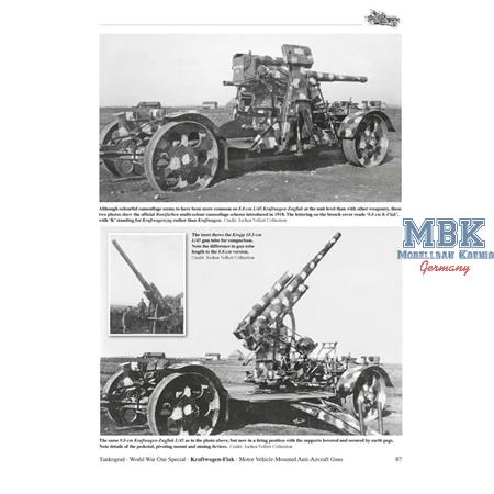 Kraftwagen-Flak German ‘K-Flak’ Vehicle-Mounted AA