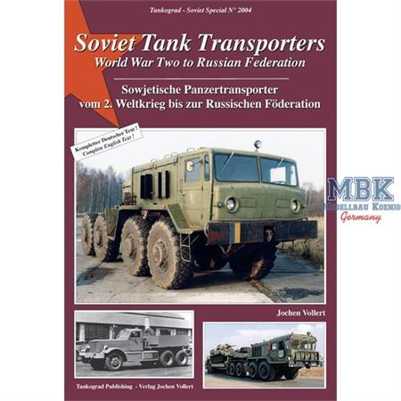 Sowjetische Panzertransporter vom 2. Weltkrieg bis