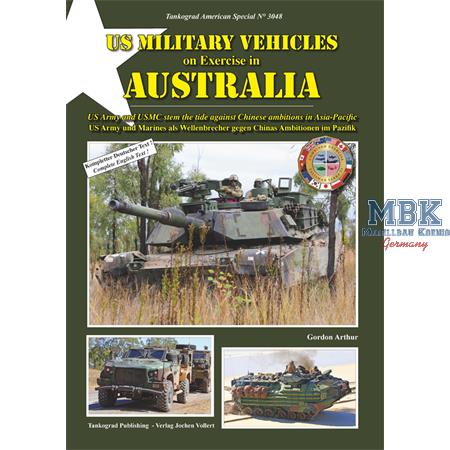 US Military Vehicles on Exercise in Australia