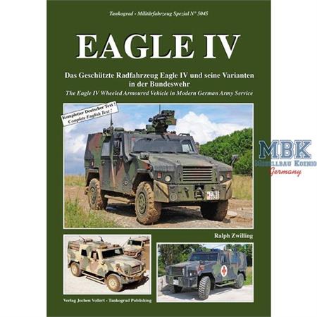 Das Geschützte Radfahrzeug Eagle IV und Varianten