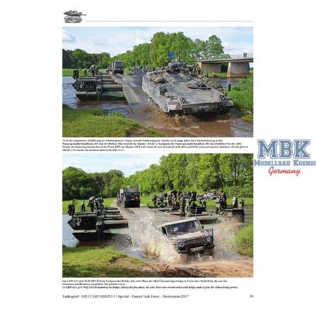 Panzer Task Force Übung Heidesturm 2017