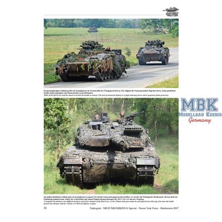 Panzer Task Force Übung Heidesturm 2017