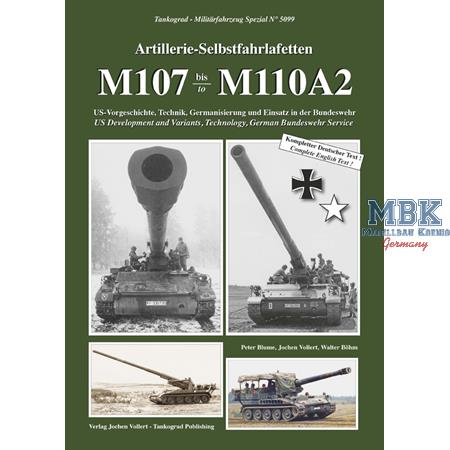 Artillerie-Selbstfahrlafetten M107 bis M110A2