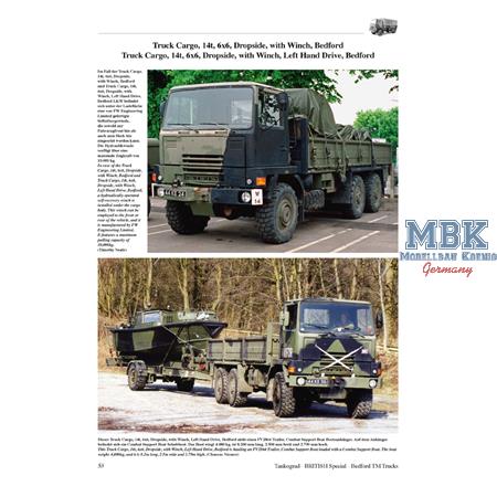British Bedford TM 4-4 und 6-6 LKW Serie