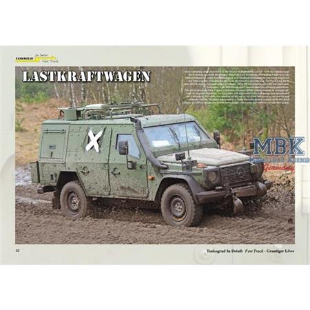 Grantiger Löwe Bundeswehr Fahrzeuge auf Manöver
