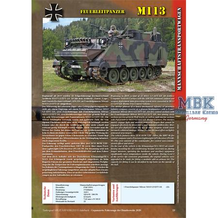 Militärfahrzeug Jahrbuch Gepanzerte Fhz. BW 2020
