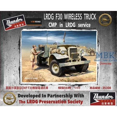 CMP in LRDG service LRDG Ford F30 Wireless Truck