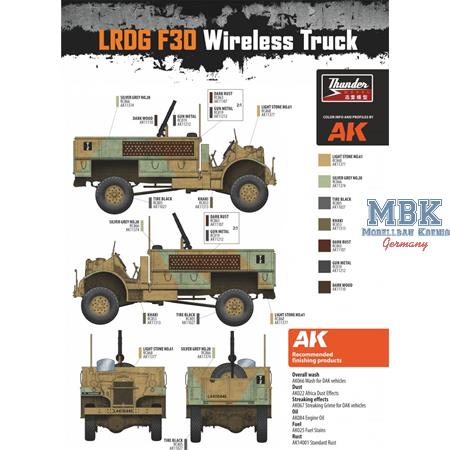 CMP in LRDG service LRDG Ford F30 Wireless Truck