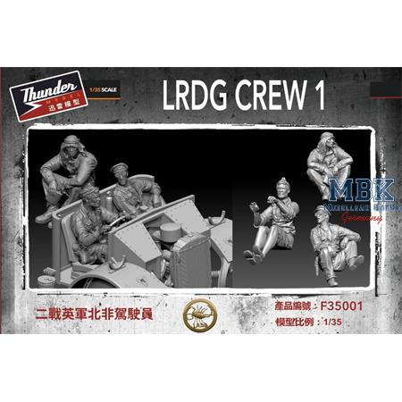 LRDG Crew Figure Set 1