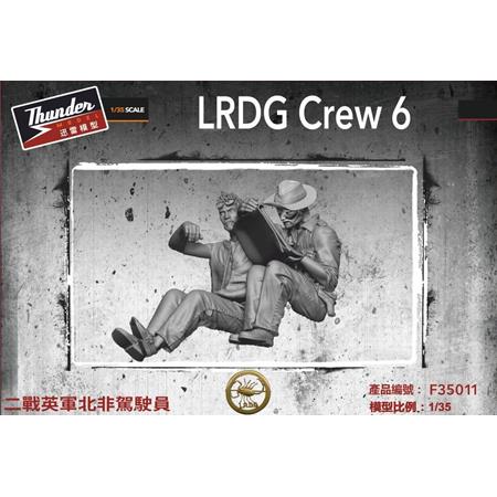 LRDG Crew Figure Set 6