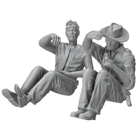 LRDG Crew Figure Set 6