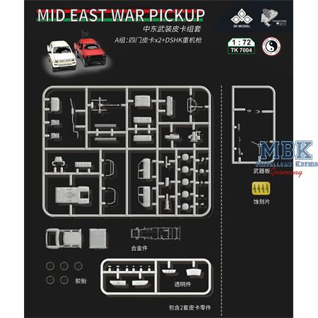 Mid East War pickup + DSHK