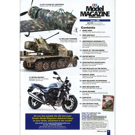 Tamiya Modeling Magazine International 366