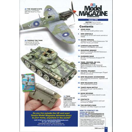 Tamiya Modeling Magazine International 370