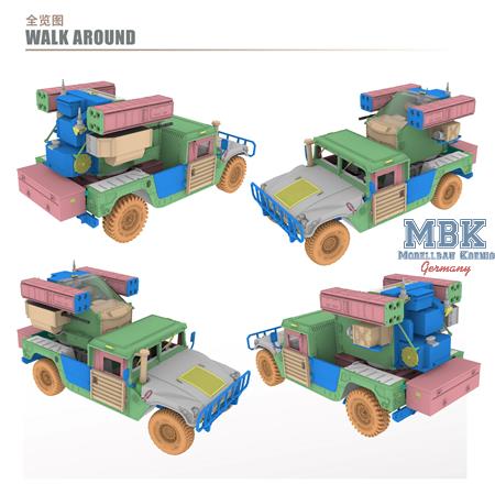 HMMWV M1097 AN/TWQ-1 Avenger - Early Version