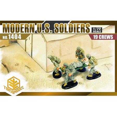 Modern U.S. Soldiers (19 Figures Set)