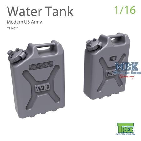 Modern US Army Water Tank (2 Types)  1/16