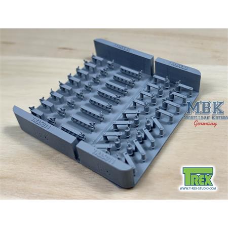 Brackets  & Clamps for German Panzer Set   1/35