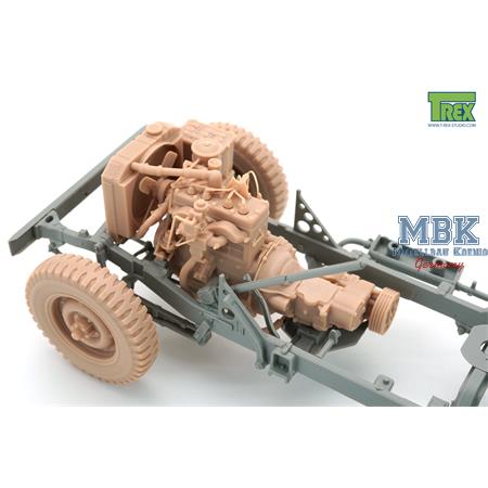 Willys MB Engine Compartment Set for TAKOM 1/35