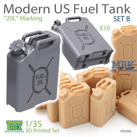 Modern US Fuel Tank set B 20L Marking