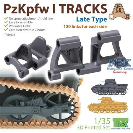 PzKpfw I Tracks Late Type for Ausf.A/ B   1/35
