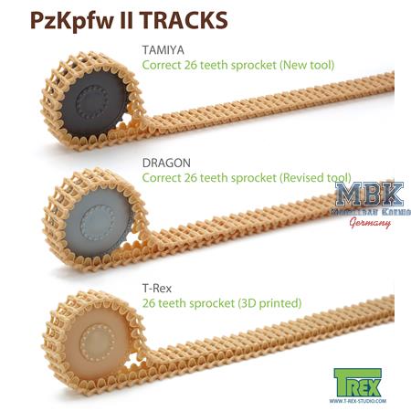PzKpfw II Tracks Rare Model   1/35