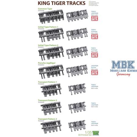King Tiger Transport Tracks Pattern 1 / Ketten