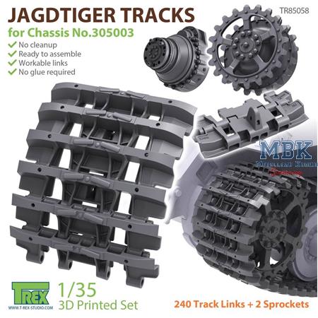 Jagdtiger Ketten / Tracks Chassis No 305003 w / Sp