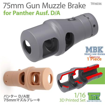 75mm Gun Muzzle Brake for Panther Ausf. D/A