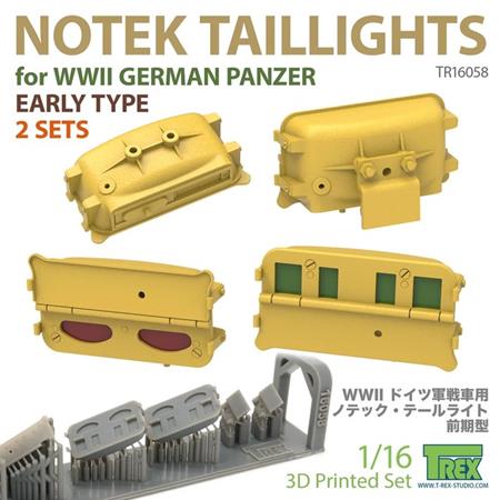 Notek Taillights Early Type for WWII German Panzer