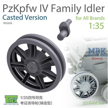 PzKpfw IV Family Idler Casted Version Set for All