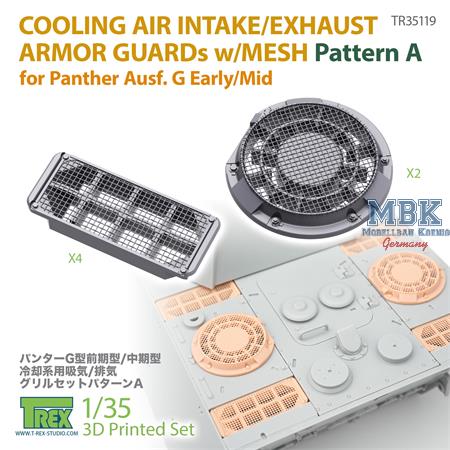 Intake /Exhaust w/Mesh for Panther G Early/Mid (A)