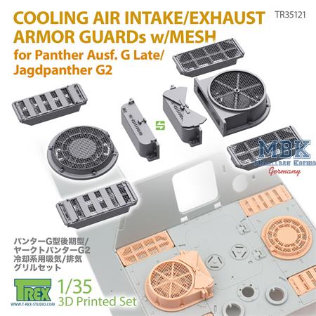 Intake /Exhaust w/Mesh Panther G / Jagdpanther G2