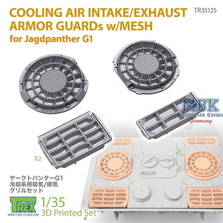 Intake /Exhaust w/Mesh for Jagdpanther G1