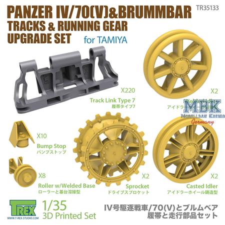Panzer IV/70(V)&Brummbar Tracks&Running Gear Upgr.