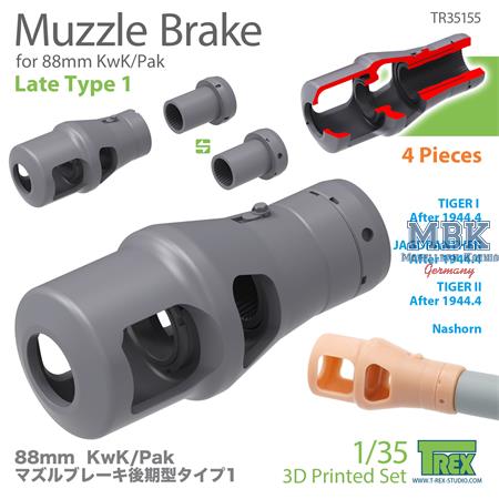 Muzzle Brake for 88mm KwK/Pak Late Type 1