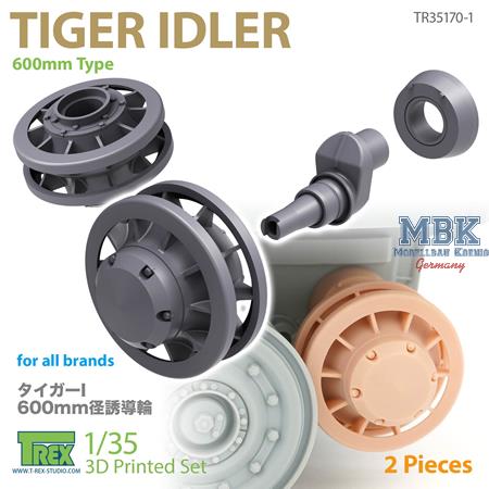 TIGER I 600mm Idler for all brands