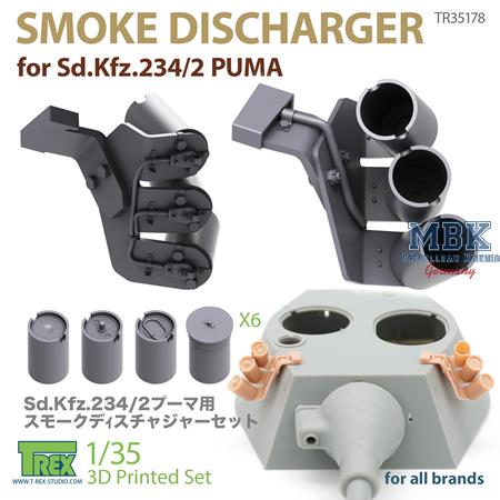 Smoke Discharger for Sd.Kfz.234/2 PUMA