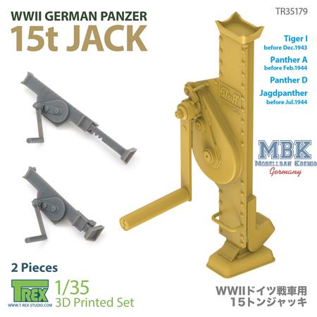 15t Jack for WWII German Panzer