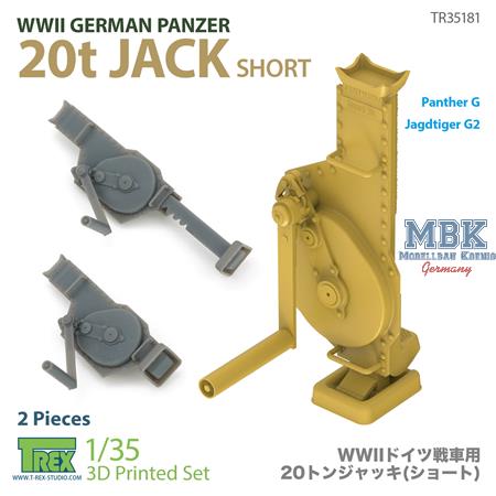 20t Jack (Short) for WWII German Panzer