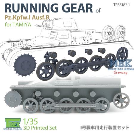 Pz.Kpfw.I Ausf.B Suspension Set for TAMIYA